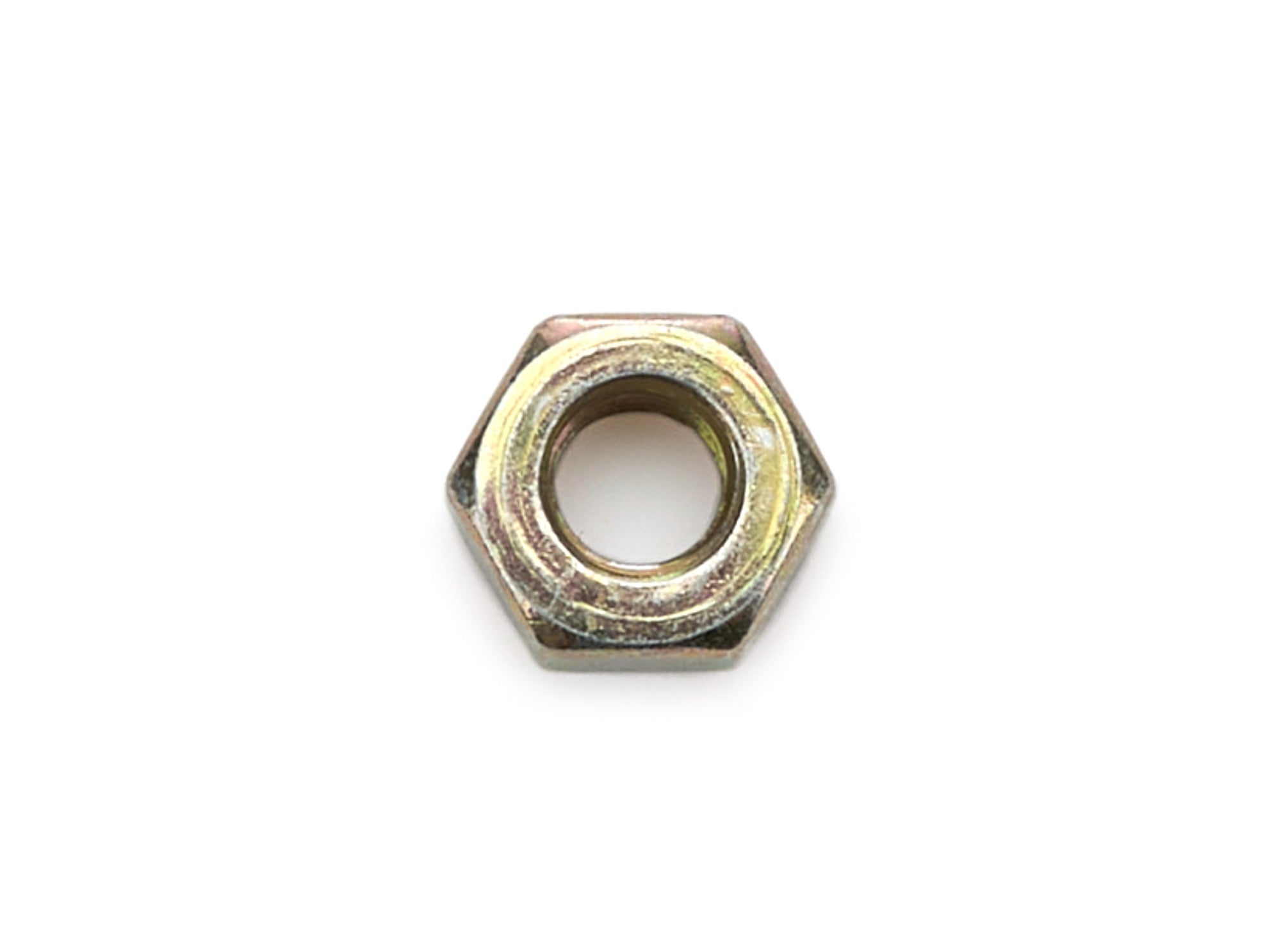 BARNES FST-013 1/4-28 Hex Nut with Steel Construction and Cadmium Finish