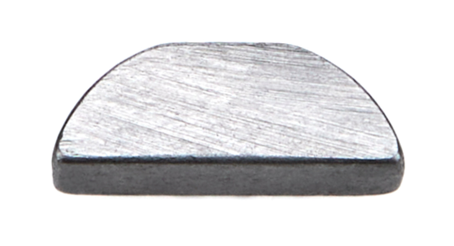 Barnes Woodruff Key FST-021, Steel, 0.484 Inch Length, 0.122 Inch Width
