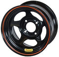 Bassett 38SP4 Inertia Advantage 13 Inch Steel Wheel with 4 Inch Backspace and 4.25 Inch Bolt Pattern in Black Powder Coat
