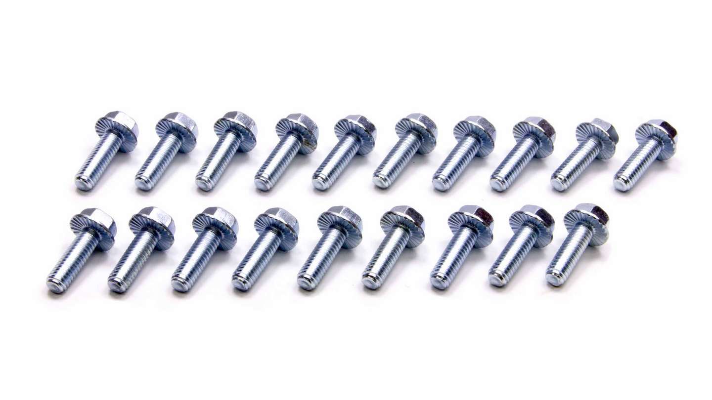 Bassett 3BOLTKIT Beadlock Bolt Kit, 5/16-18 Thread, 0.75 Inch Length, Steel, Zinc Oxide Finish, Set of 18