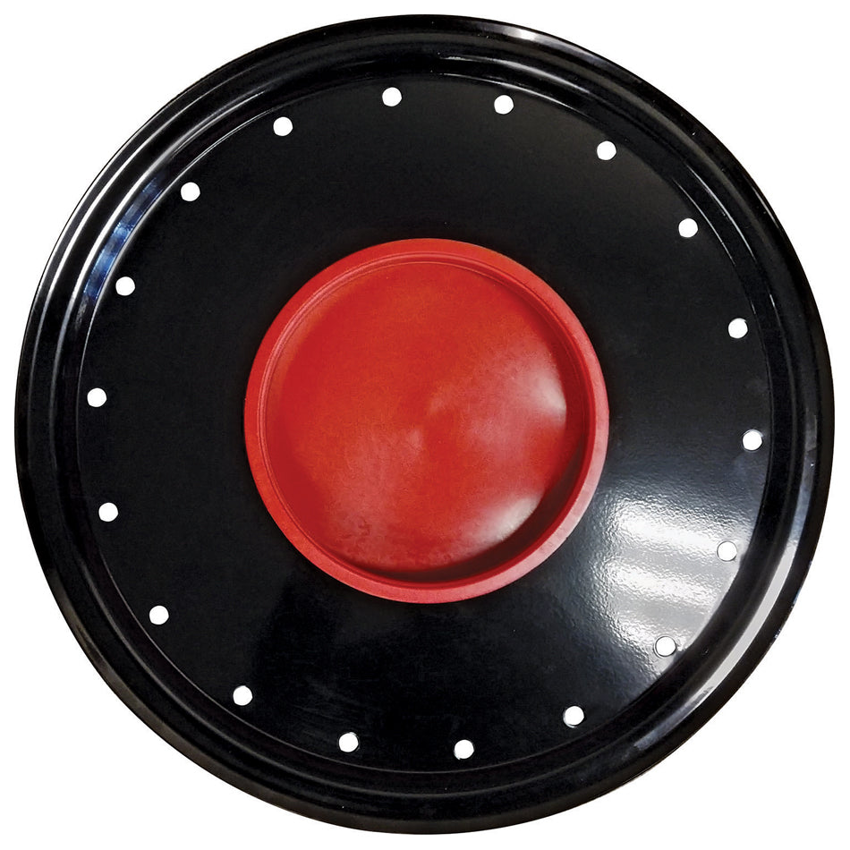 BASSETT 3COVK Beadlock Ring with Built-In Mud Cover for 15-Inch Steel Wheels, Black Finish