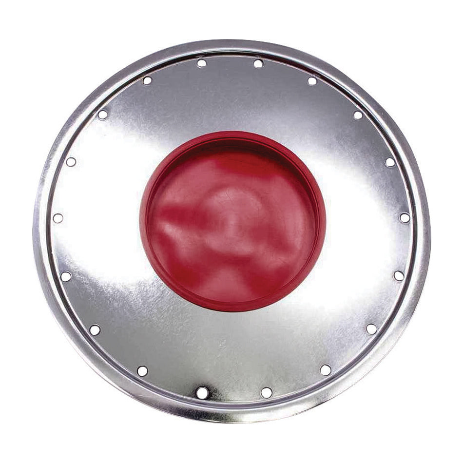 Bassett 3COVKC Beadlock Ring with Built-In Mud Cover for 15-Inch Steel Wheels, Chrome Finish