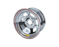 Bassett 47SH3C 14x7 D-Hole Lightweight Steel Wheel with Chrome Finish, 4x100mm Bolt Pattern