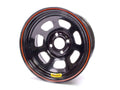 Bassett 47SP3 14x7 D-Hole Lightweight Steel Wheel with Black Powder Coat Finish
