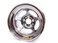 BASSETT 50L54C Inertia Advantage 15 Inch Steel Wheel with Chrome Finish and 5x5 Bolt Pattern