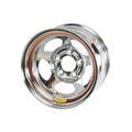 Bassett 50LC2C Inertia Advantage 15-Inch Diameter Steel Chrome Wheel with 2-Inch Backspacing and 5x4.75 Bolt Pattern