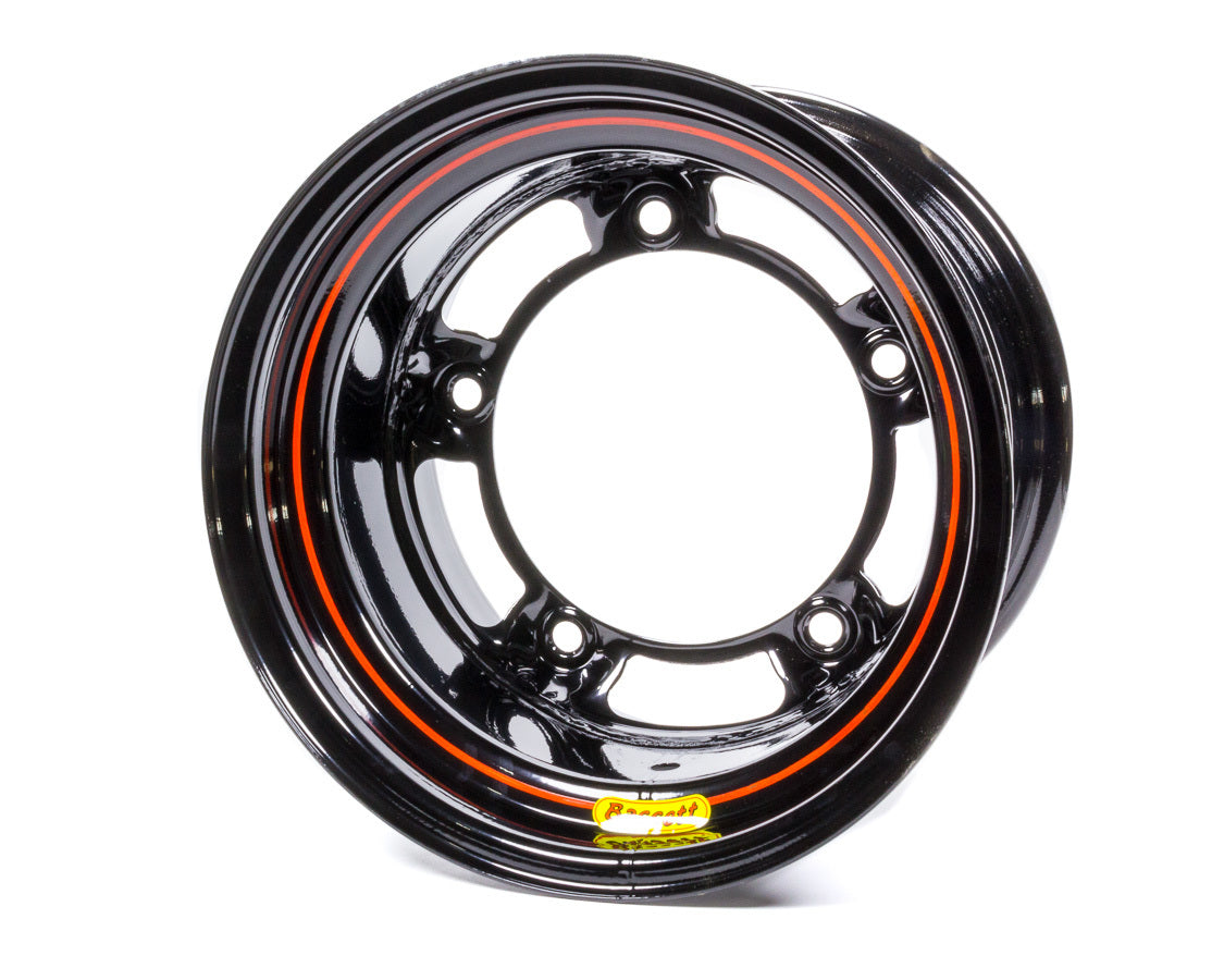 BASSETT 50SR4-LW 15x10 Wide 5 Steel Wheel with Black Powder Coat Finish