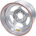 BASSETT 58A53IS Inertia Advantage 15x8 Inch Steel Wheel with Silver Powder Coat Finish