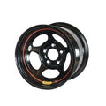Bassett 58A53W Inertia Advantage 15x8 Inch Steel Wheel with Black Powder Coat Finish
