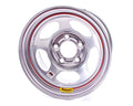 Bassett 58A54IS Inertia Advantage 15x8 Inch Steel Wheel with Silver Powder Coat Finish