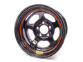 Bassett 58AC2I Inertia Advantage 15x8 Inch Steel Wheel with Black Powder Coat Finish and 5x4.75 Bolt Pattern