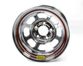 Bassett 58D52EC 15x8 Steel Wheel with Chrome D-Hole Armor Edge Finish, 5x5 Bolt Pattern, 2-Inch Backspace