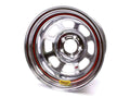 Bassett 58D54IC 15x8 Chrome Wheel with 5x5 Bolt Pattern and 4-Inch Backspace