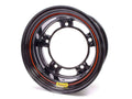 Bassett 58SR3 15x8 Black Spun Steel Wheel with 3-Inch Backspace and Wide 5 Bolt Pattern