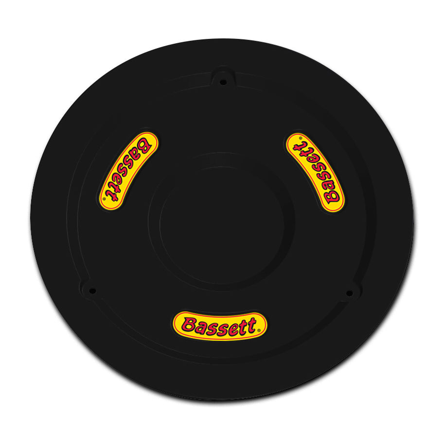Bassett 5PLG-BLK Mud Cover for 15-Inch Beadlock Wheels, Black Plastic Bolt-On