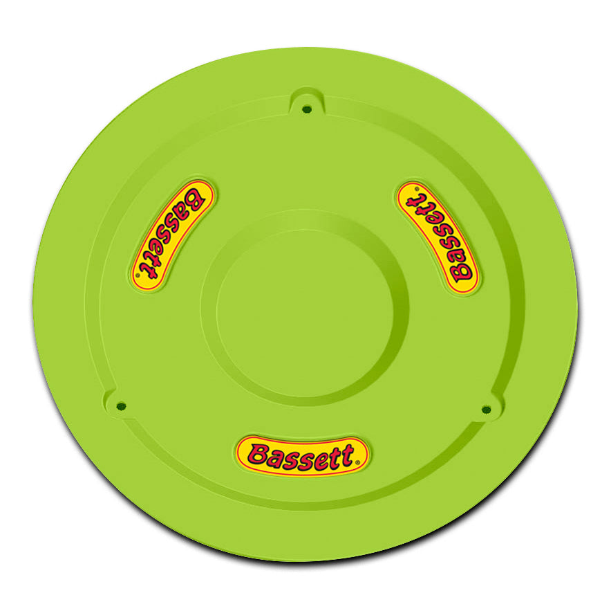 Bassett 5PLG-FLOYEL 15-Inch Fluorescent Yellow Plastic Mud Cover for Beadlock Wheels