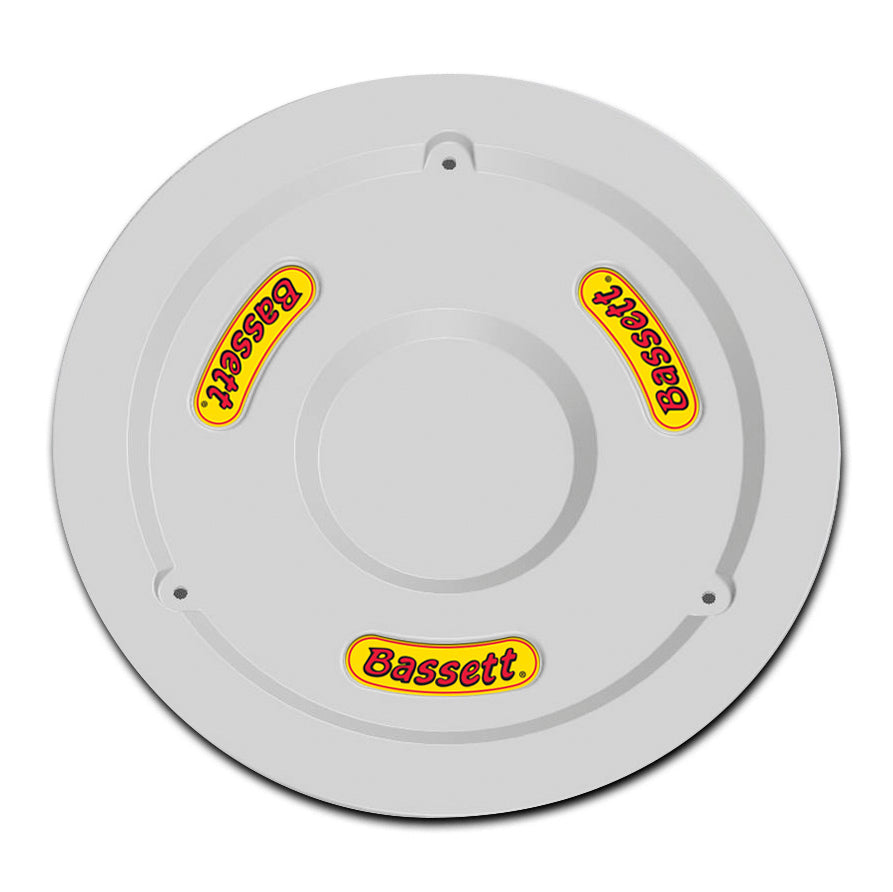 BASSETT 5PLG-WHT Wheel Cover for 15-Inch Beadlock Wheels, Plastic, White