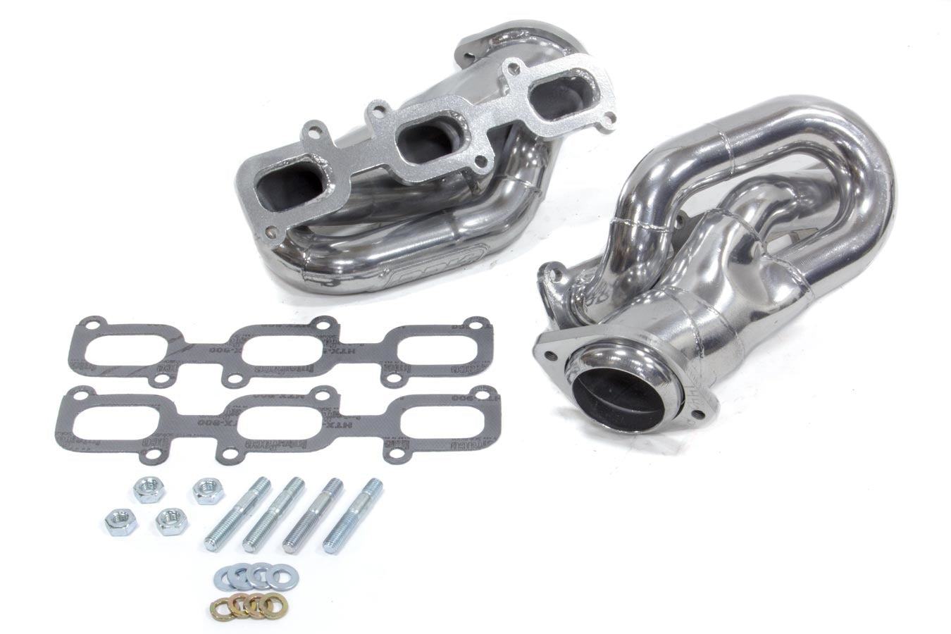 BBK Performance 14420 1-5/8 Inch Shorty Headers for Ford V6 Mustang 2011-2017, Steel, Silver Ceramic Coated