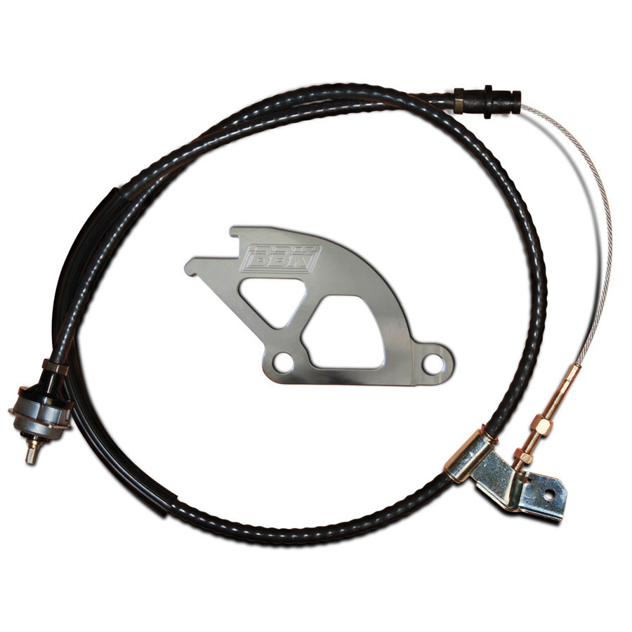 BBK Performance Clutch Quadrant Kit 1505 for Ford Mustang 1979-1995 with Adjustable Double Hook and Cable