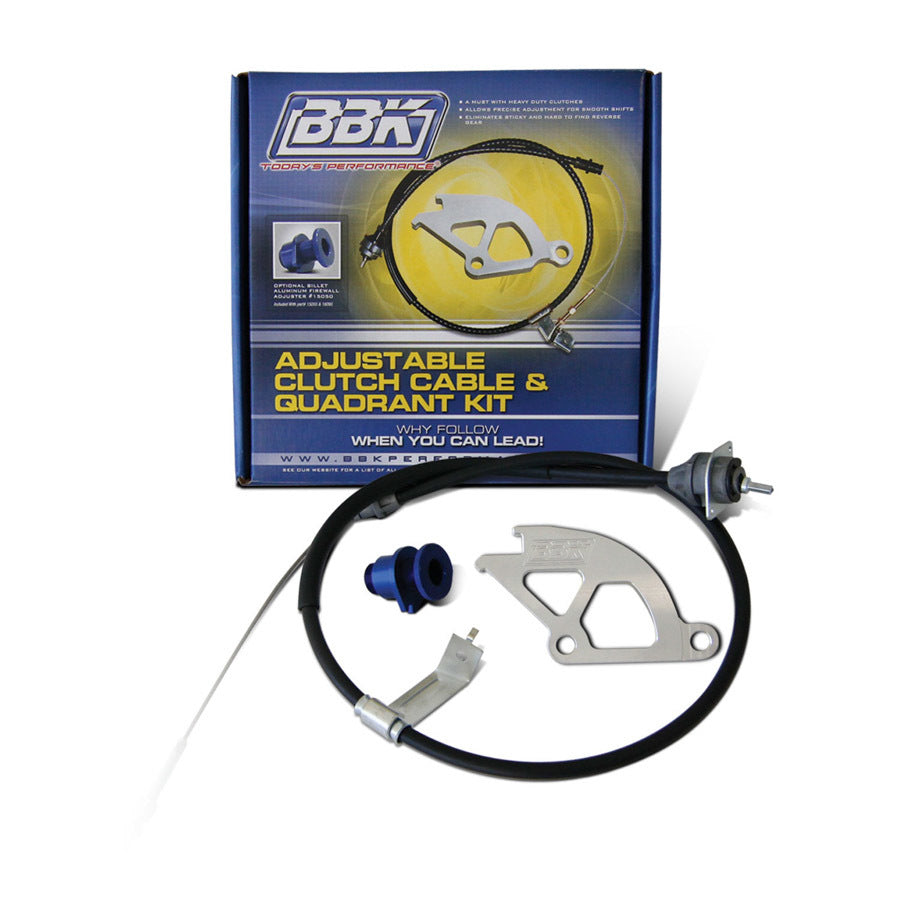 BBK Performance Clutch Quadrant and Cable Kit for Ford Mustang 1979-1995