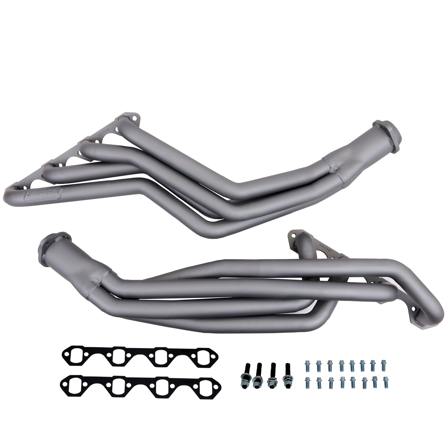 BBK Performance 1516 1-5/8 Inch Header Set for Ford Mustang 1979-1993 with Steel and Titanium Ceramic Finish