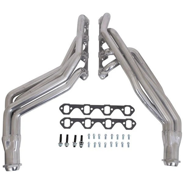 BBK Performance Exhaust Headers Set for 5.0L Ford Mustang 1994-1995, 1-5/8 Inch Primary Diameter, Steel with Silver Ceramic Finish