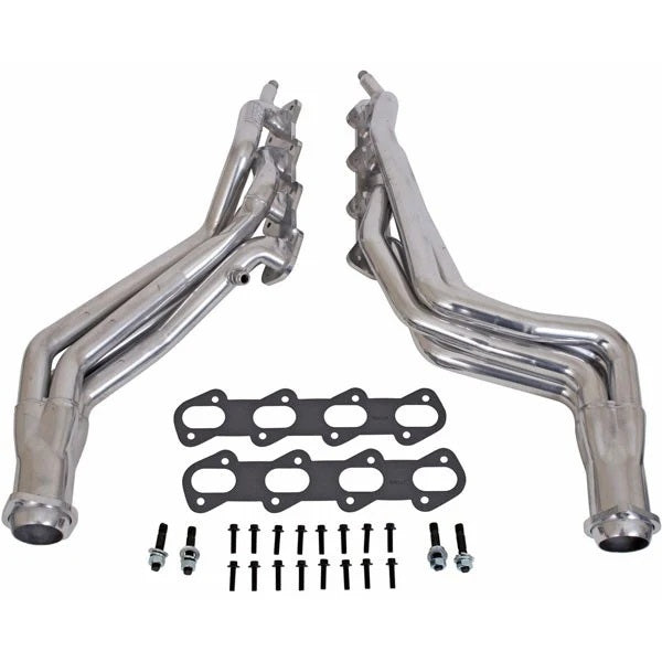 BBK Performance 15320 1-5/8 Inch Headers for Ford Mustang Cobra 1996-1998 with Steel Construction and Silver Ceramic Finish