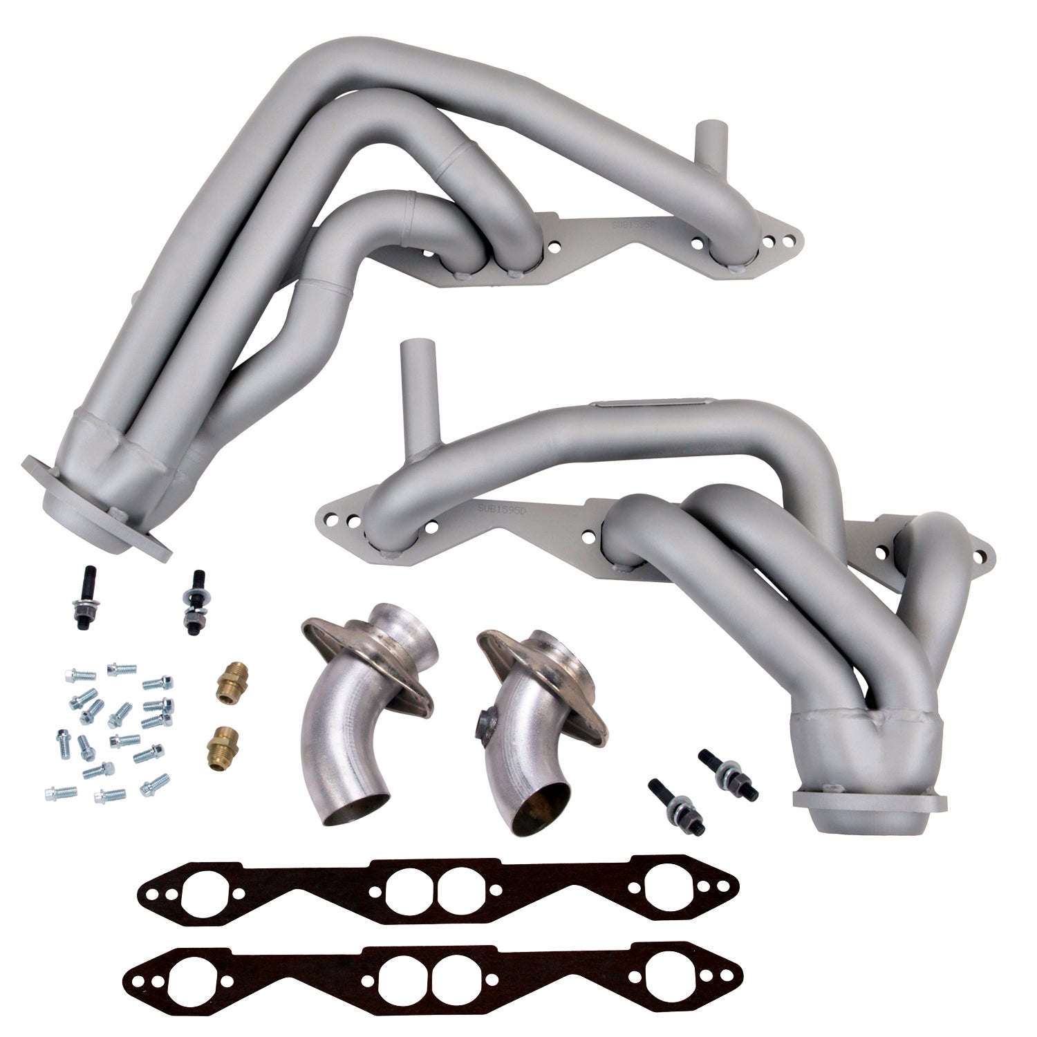BBK Performance 1595 Shorty Exhaust Headers for 1993-1996 Chevy Impala SS with 1-5/8 Inch Primary Tubes