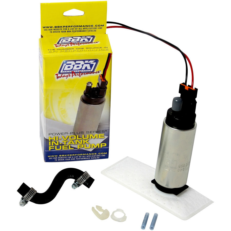 BBK Performance 1606 Electric In-Tank Fuel Pump Kit for Ford Mustang 1986-1997, 190 LPH