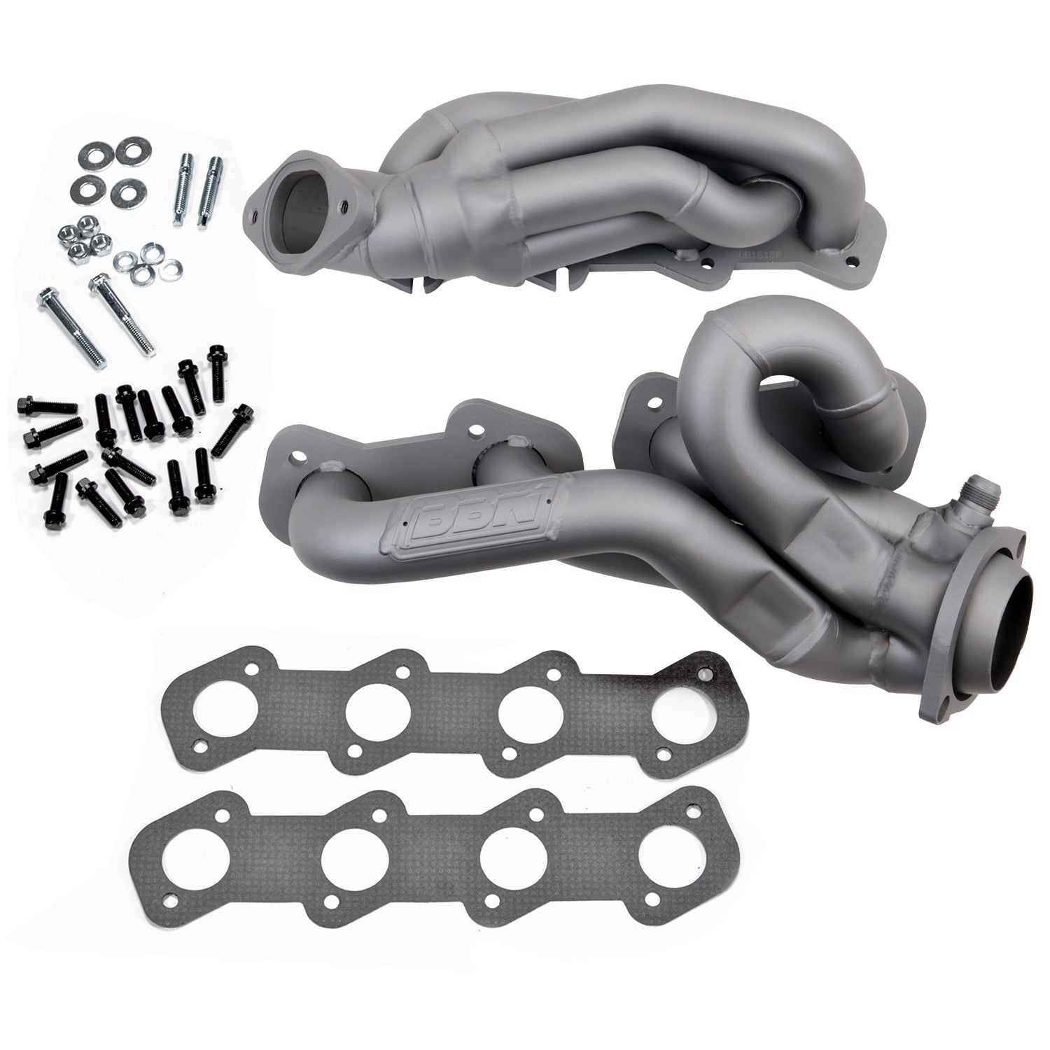 BBK Performance 1615 1-5/8 Shorty Headers for Ford Mustang 1996-2004 with Titanium Ceramic Finish