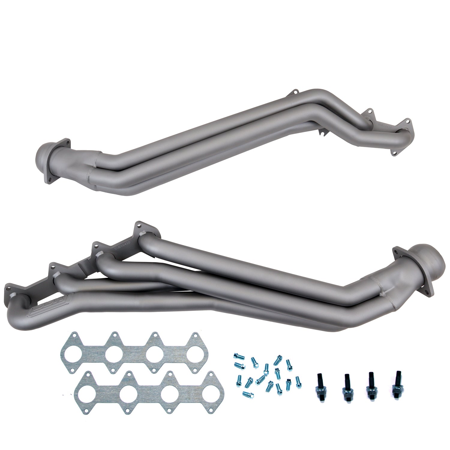 BBK Performance 1641 1-5/8 Inch Full-Length Header for 2005-2010 Ford Mustang GT with Titanium Ceramic Finish