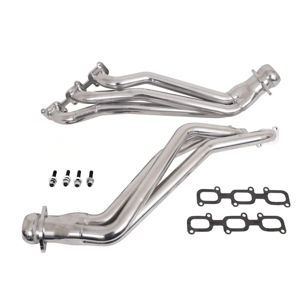 BBK Performance 16420 1-3/4 Inch Full-Length Exhaust Headers for Ford Mustang V6 2011-2017 with Silver Ceramic Coating