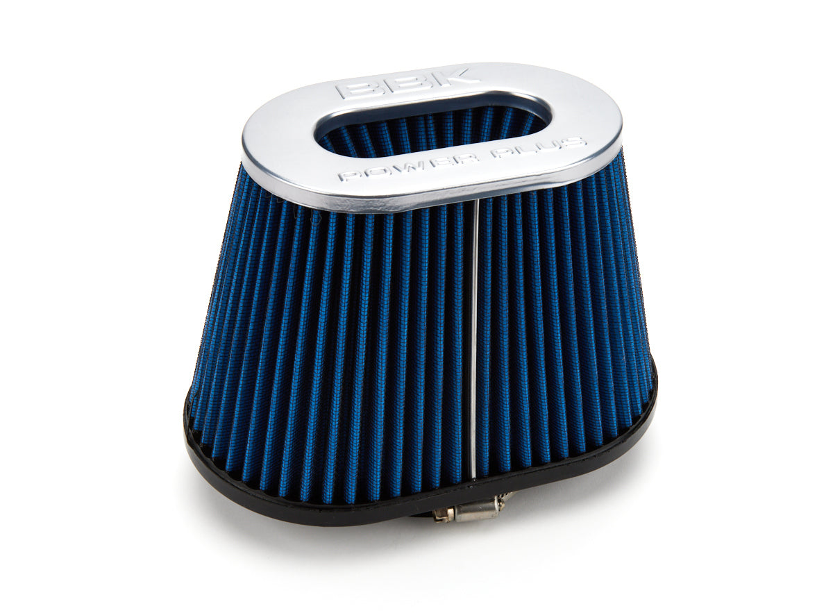 BBK Performance 1741 Air Filter Element for Universal Tapered Oval Clamp-On Applications
