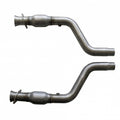 BBK Performance 1796 Mid Pipe with Converter for Dodge 5.7L Hemi, 2.75 Inch Diameter, Steel, Aluminized