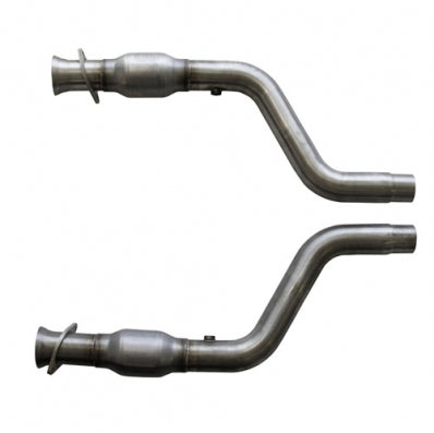 BBK Performance 1796 Mid Pipe with Converter for Dodge 5.7L Hemi, 2.75 Inch Diameter, Steel, Aluminized