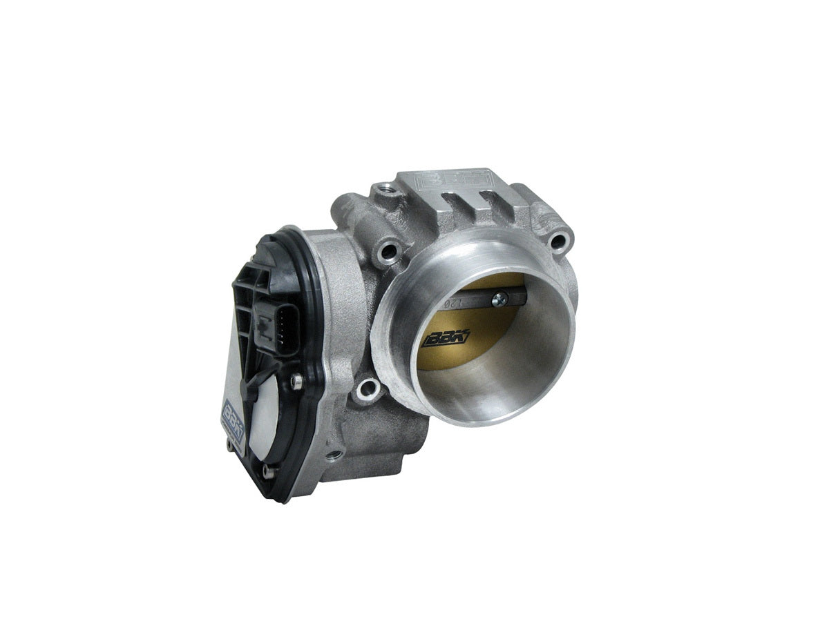 BBK Performance Throttle Body Power Plus 1822 for Ford V6 3.7L Engine, 73mm Single Blade, Aluminum Finish