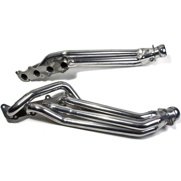 BBK Performance 18560 Long Tube Headers for Ford Mustang 2011-2023 with 1-7/8 Inch Primary Tubes and Silver Ceramic Finish