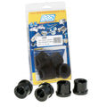 BBK Performance Rack & Pinion Bushing Set for Ford Mustang 1986-2004, Offset Polyurethane Black