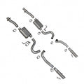 BBK Performance Varitune Cat-Back Exhaust System for 1986-2004 Ford Mustang V8 with 2.75 Inch Diameter and Dual Rear Exit
