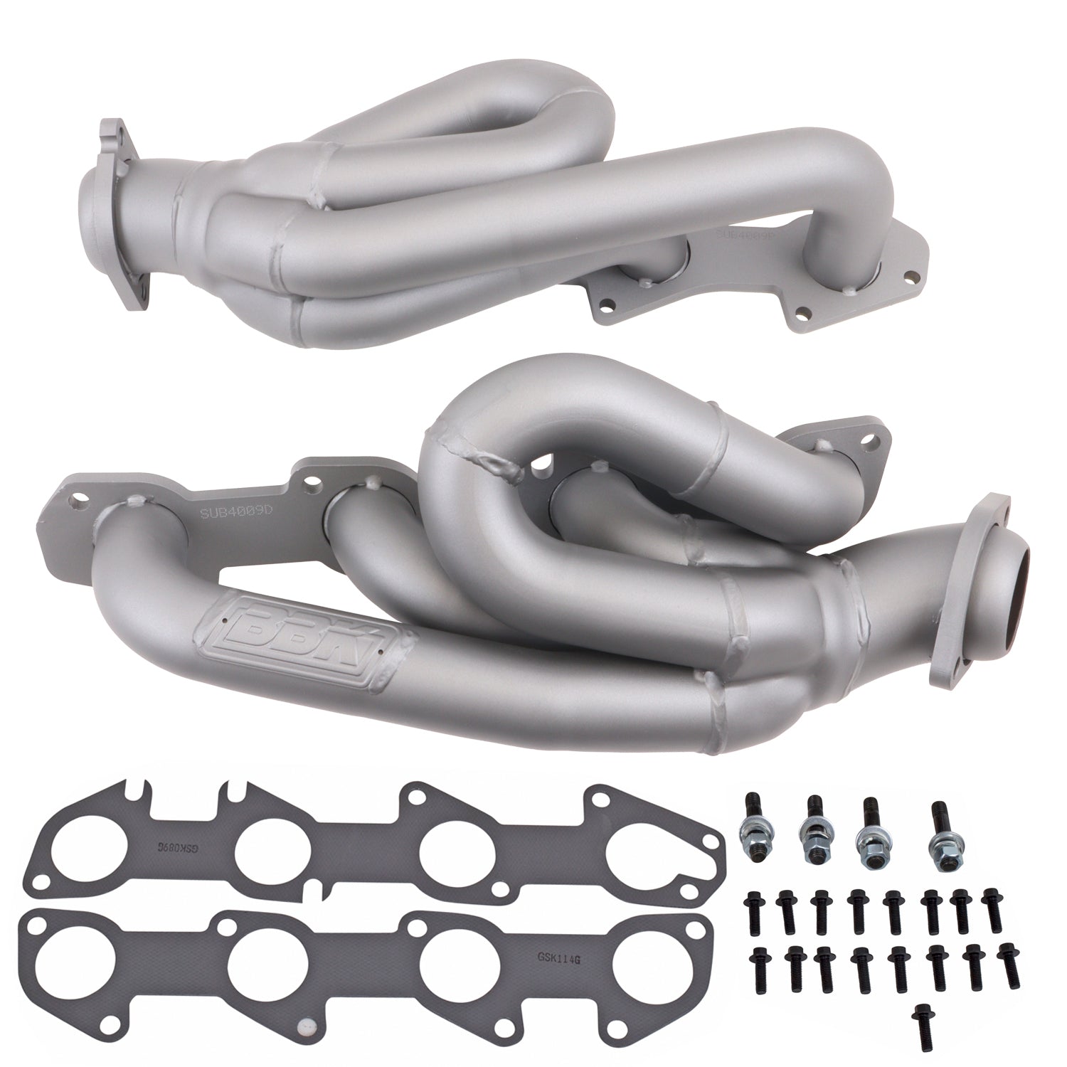 BBK Performance 4009 Short Tube Exhaust Headers for 2003-2008 Dodge Ram 5.7L HEMI with 1.75 Inch Primary Tubes