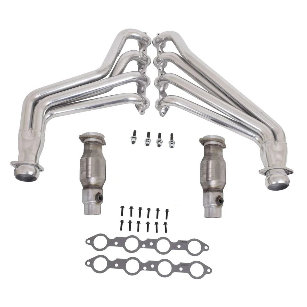 BBK Performance 40210 1-3/4 Inch Full-Length Coated Headers with Hi-Flow Catalytic Converters for GM LS-Series Engines in Chevrolet Camaro 2010-2015