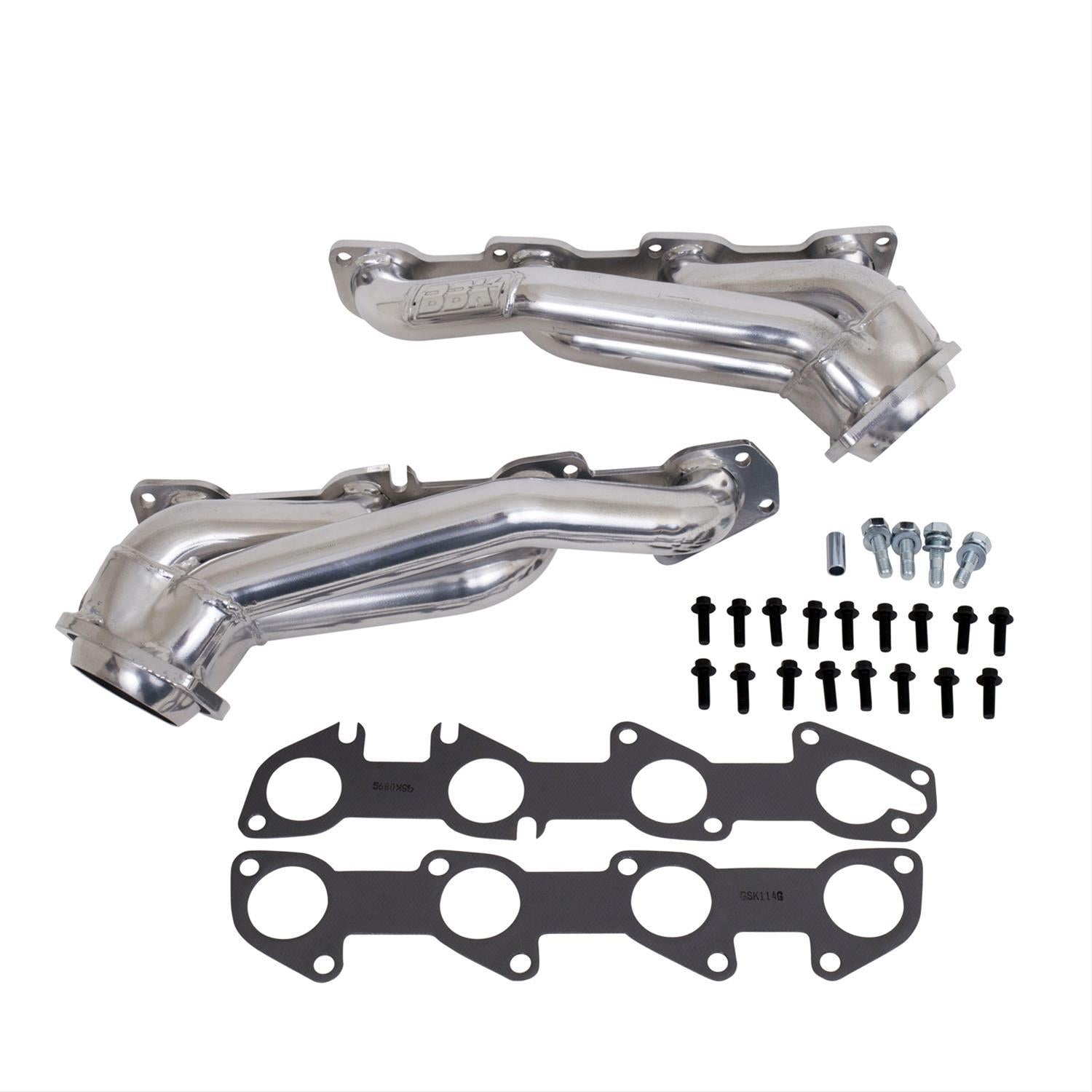 BBK Performance 40280 Shorty Exhaust Headers for 5.7L Dodge Hemi with 1-3/4 Inch Primary Tubing