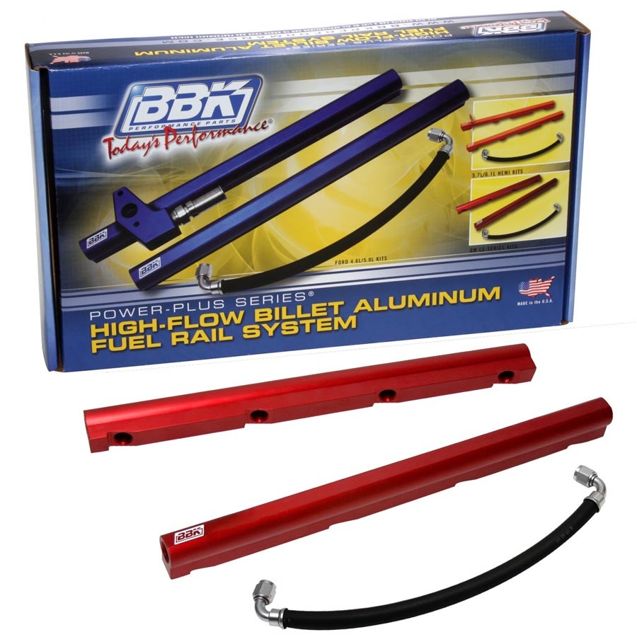 BBK Performance High-Flow Billet Aluminum Fuel Rail Kit for GM LS-Series Engines