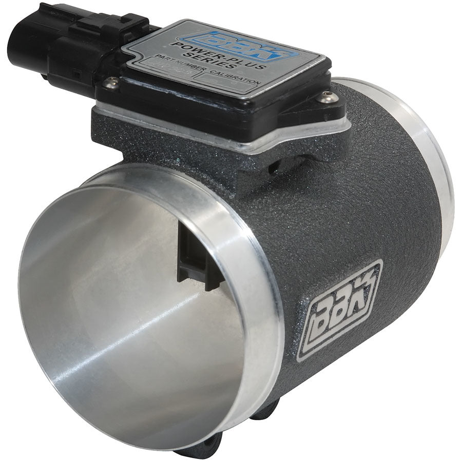 BBK Performance 8003 76mm Mass Air Meter for Ford Mustang 1986-1993 with 24 lb Injectors