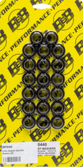 B and B Performance Products 30440 9/16 Inch Stepped Head Bolt Washers Set of 20