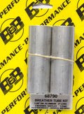 B and B Performance Products 68790 Aluminum 4-Inch V/C Breather Tube Kit (Pair)