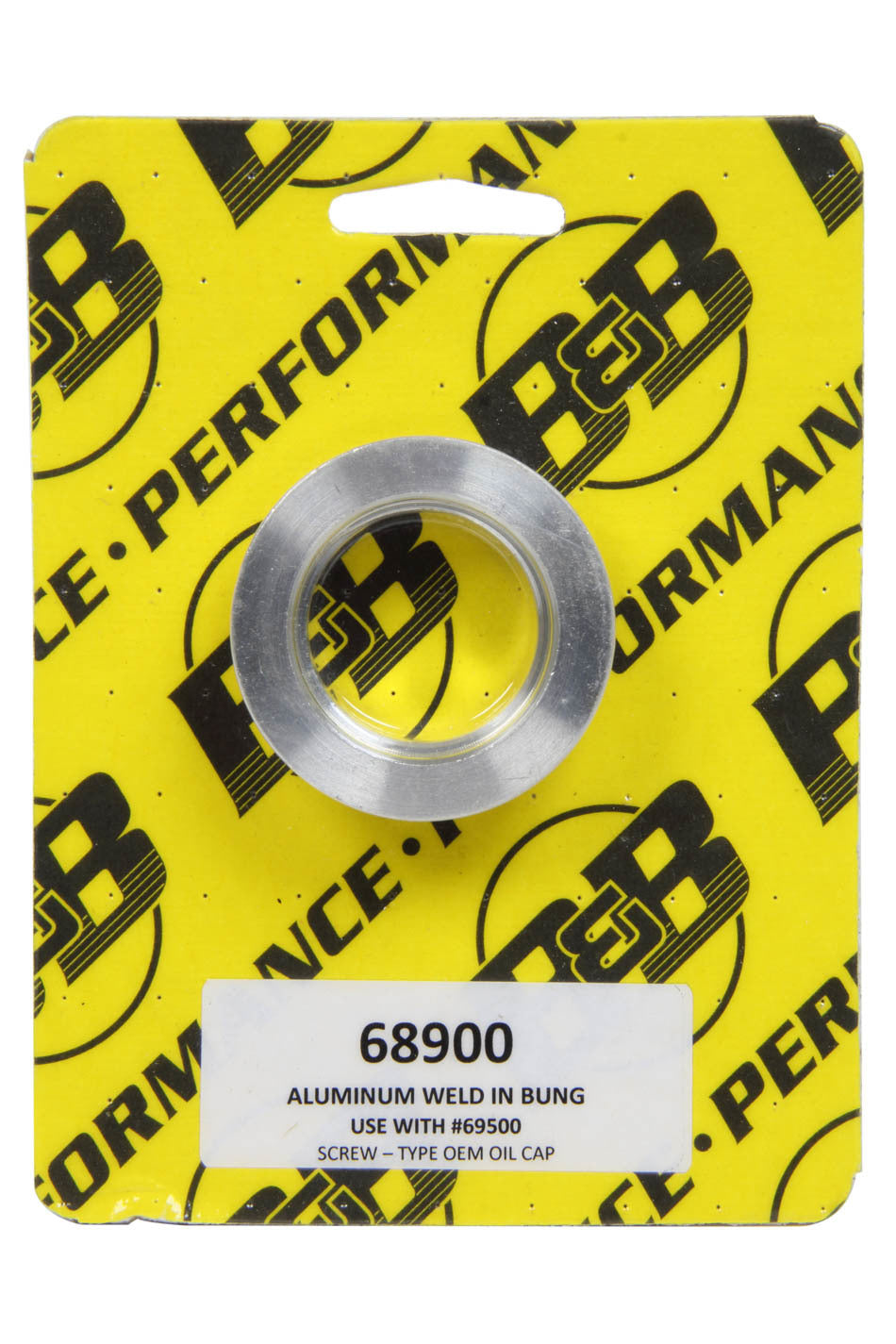 B and B Performance Products 68900 Aluminum Weld-In Oil Cap Bung for GM Engines