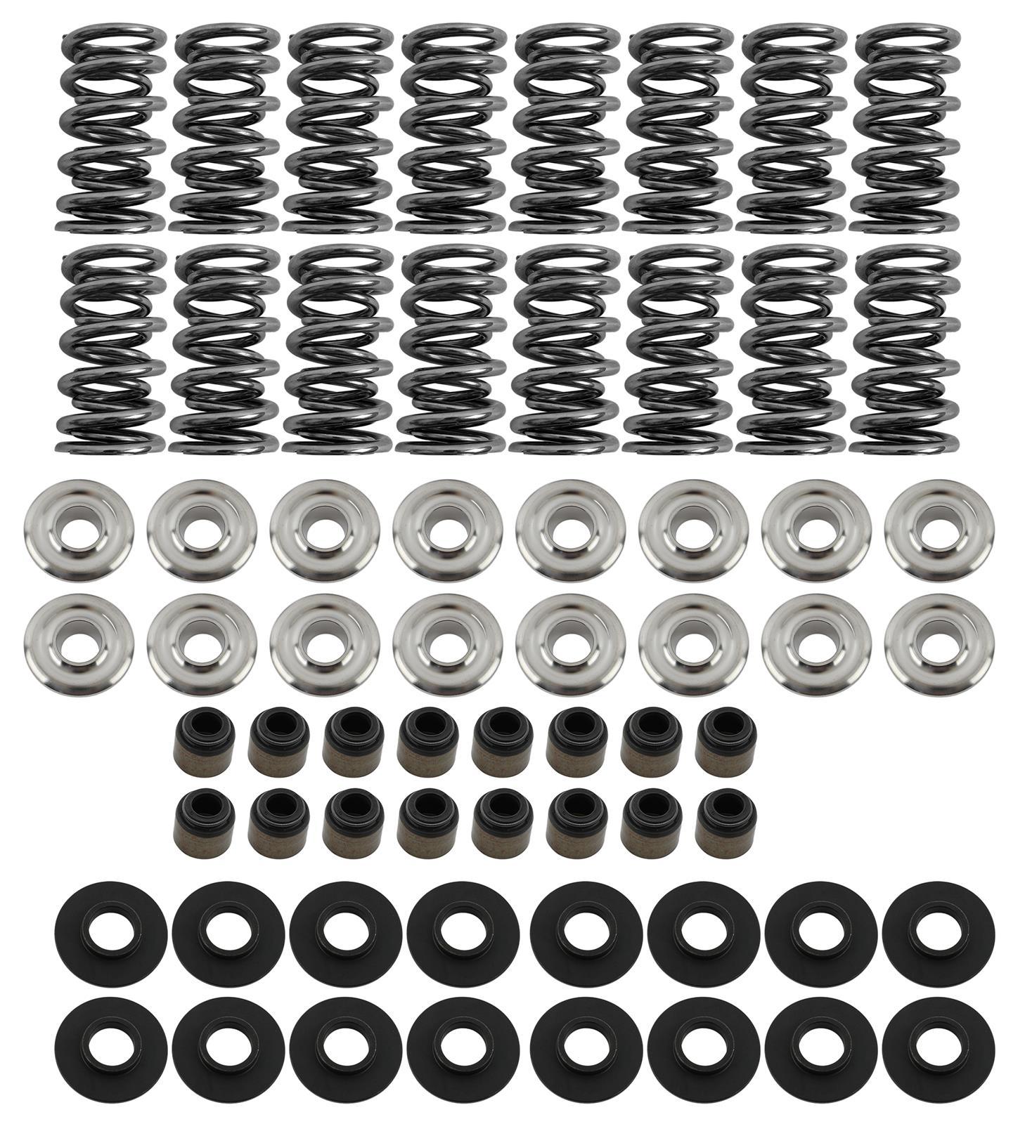 Brian Tooley Racing SK001/S/0560/BB Platinum Dual Spring LS Valve Spring Kit with Steel Retainers