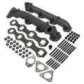 BD Diesel Exhaust Manifold Kit for Ford 6.7L Power Stroke Turbo 2015-2019, Cast Iron