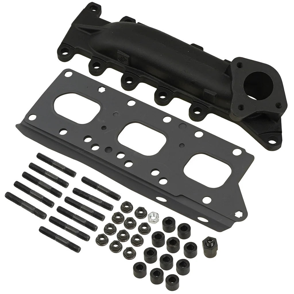BD Diesel Exhaust Manifold Passenger Side for Ford EcoBoost V6 3.5L, 2017-2020